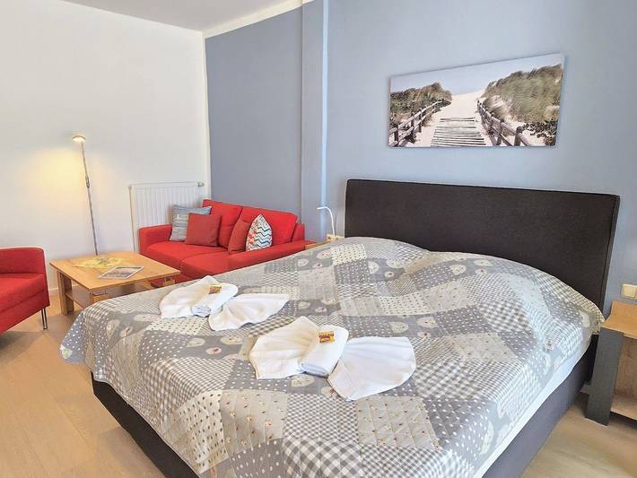 Ferienwohnung für 3 Personen, mit Sauna und Balkon sowie Seeblick und Garten, mit Haustier in Sellin - 4