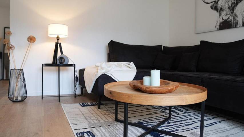 Ferienwohnung für 4 Personen, mit Terrasse und Garten sowie Ausblick in Delve - 4