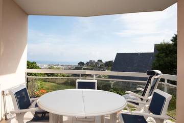 Appartement De Vacances pour 6 Personnes dans Saint-Quay-Portrieux, Côte de Goëlo, Photo 1