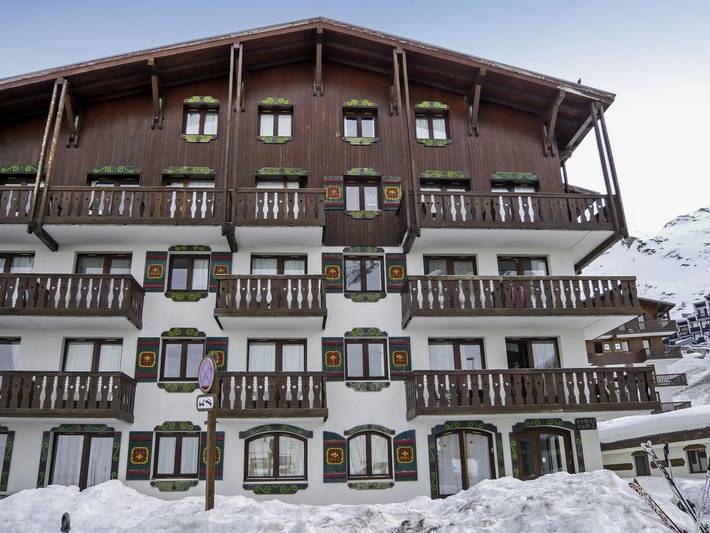 Chalet for 6 people, with balcony in Tignes