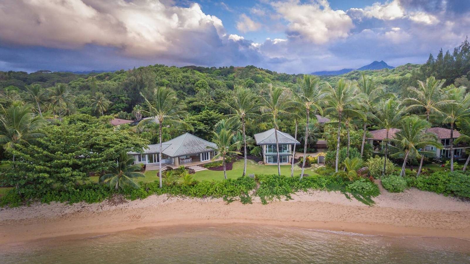 Anini Beachfront Home in Kalihiwai, Anini Beach