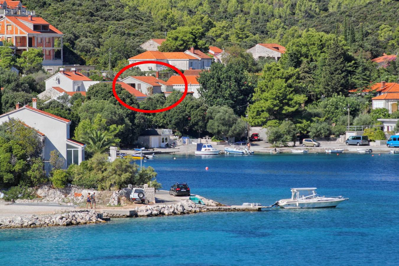 Entire apartment, One bedroom apartment near beach Žrnovska Banja, Korčula A-5203-a in Zrnovska Banja, Korcula