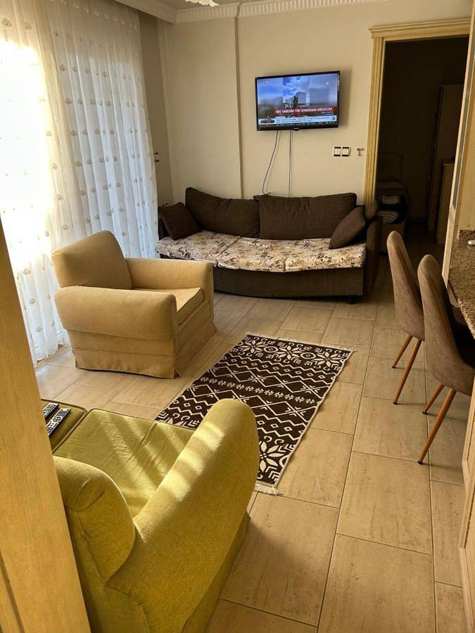 Vakantieappartement voor 5 personen, met terras en uitzicht in Kusadasi