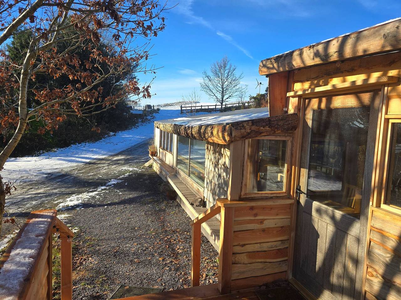 Luxury Welsh wooden cabin in Denbighshire