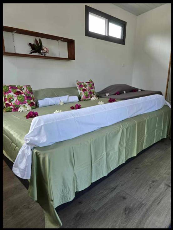 Location de vacances pour 3 personnes, avec vue et terrasse dans Rangiroa - 4