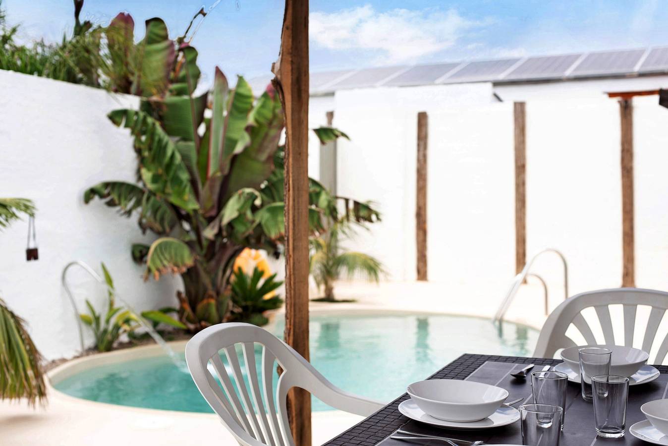 'Villa Tokio' mit Pool und Wlan in Chiclana de la Frontera, Costa de la Luz