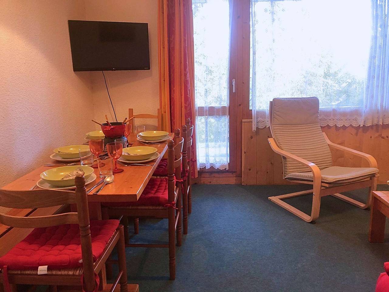 Ganze Wohnung, 2-Zimmer-Apartment mit Terrasse, an der Piste, Valmorel in Valmorel, Les Avanchers-Valmorel
