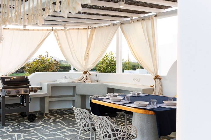 Villa pour 7 personnes, avec jardin et vue sur l’océan, animaux acceptés dans Naxos - 3