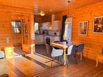 Ferienhaus für 6 Personen, mit Ausblick und Sauna sowie Garten, mit Haustier in Sachsen-Anhalt