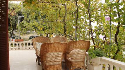 Ferienwohnung für 8 Personen, mit Terrasse in Vrsi