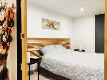 Gîte pour 4 personnes, avec jardin et vue à Le Blanc-Mesnil