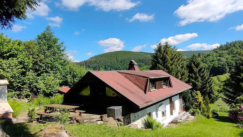 Ferienhaus für 5 Personen, mit Balkon am Rennsteig