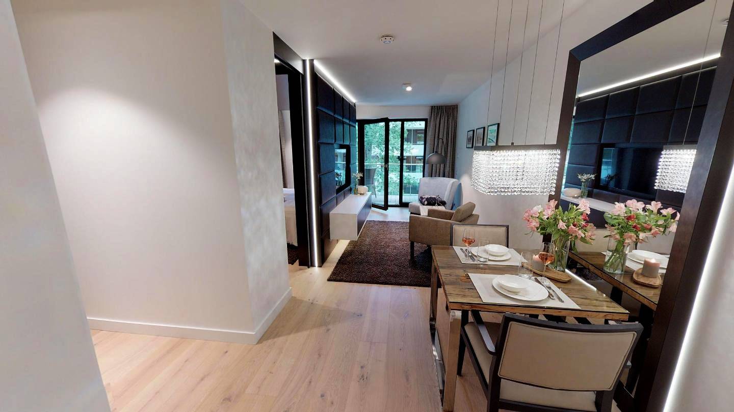 Ganze Wohnung, Luxus-Ferienapartment 1.10 für 2 Personen mit Hund mit Balkon in strandnähe in Timmendorfer Strand, Ostholstein