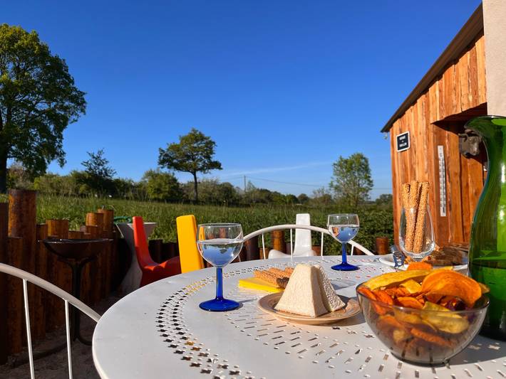 Gîte pour 3 personnes, avec Terrasse