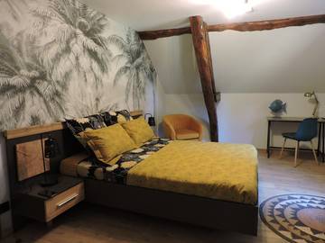 Chambre d’hôte pour 2 personnes, avec jardin dans Terres-de-Caux