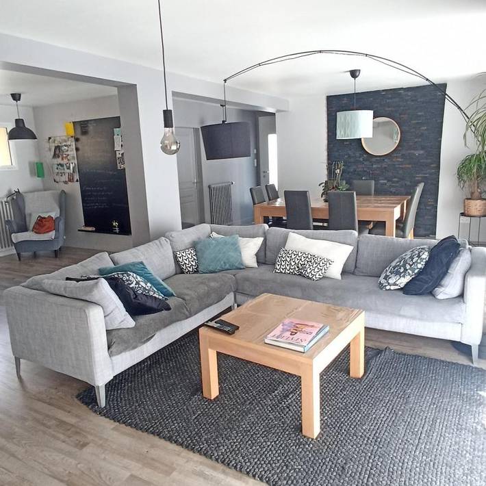 Location de vacances pour 7 personnes, avec terrasse à Saint-Mars-la-Brière