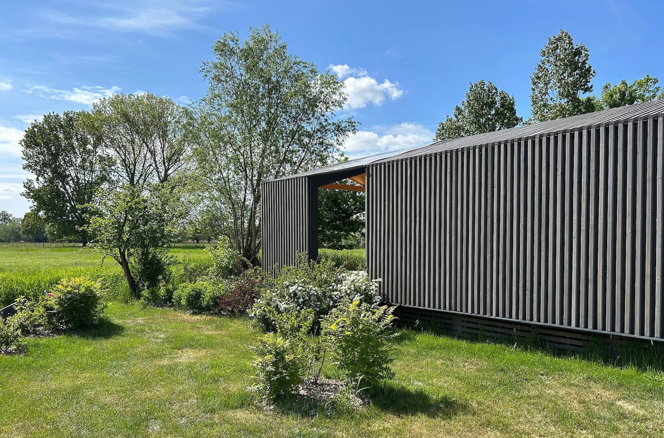 Tiny House im Grünen - Terrasse, Wlan und Wiesenblick in Bleckede, Mecklenburgisches Elbetal