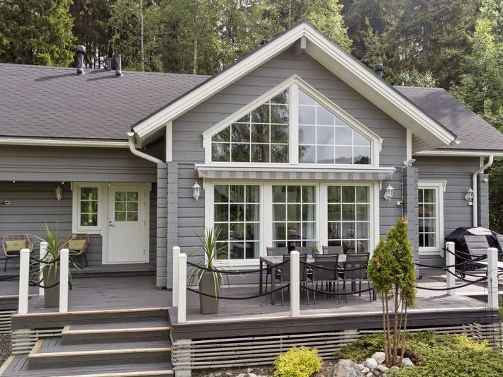 Ferienhaus für 6 Personen, mit Terrasse und Sauna - 1