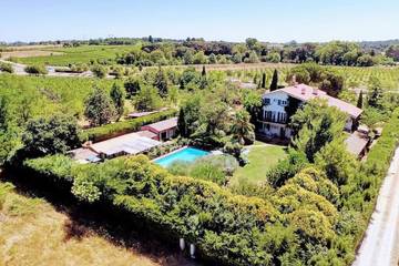 Gîte pour 6 personnes, avec jardin ainsi que balcon et piscine à Castelnau-le-Lez