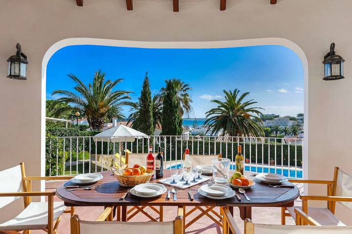 Villa pour 9 personnes avec terrasse in Punta Prima, Sant Lluís