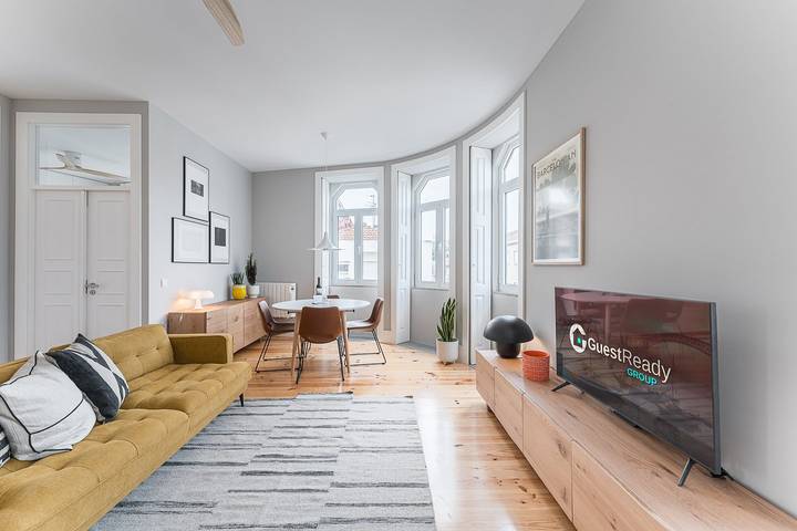 Gîte pour 4 personnes, avec balcon à Porto