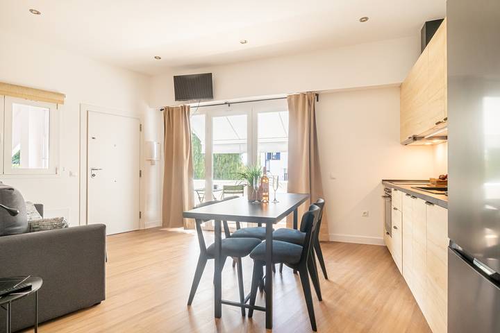 Vakantieappartement voor 3 personen, met terras in Urbanizacion Calahonda