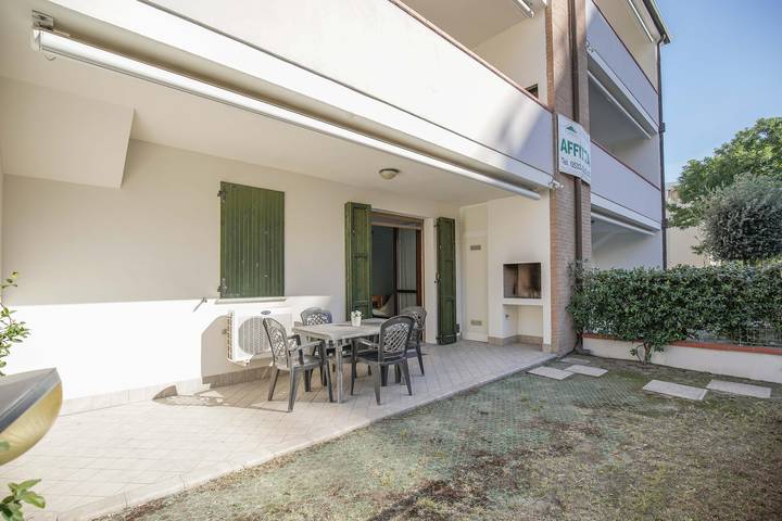 Trilocale vista mare con giardino privato in Lido degli Estensi, Comacchio