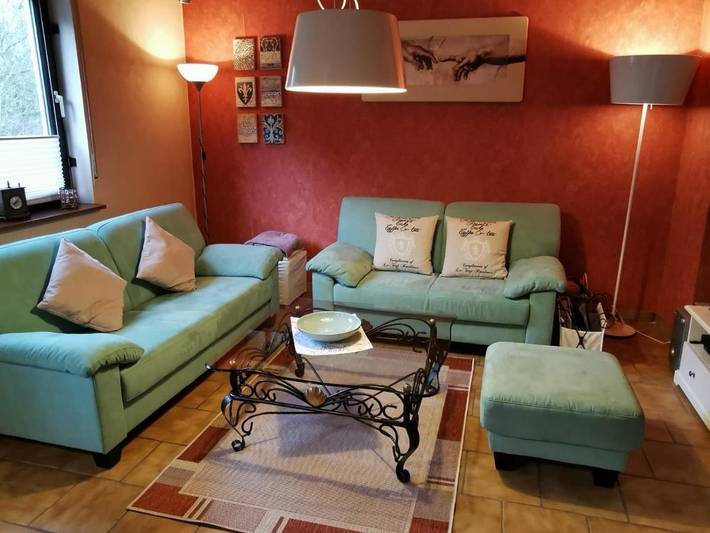 Ferienwohnung für 4 Personen, mit Terrasse und Garten sowie Ausblick in Oberthal - 3
