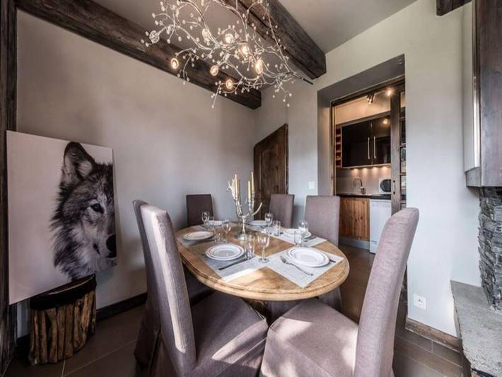 Chalet pour 5 personnes, avec terrasse, animaux acceptés dans Courchevel 1850 - 4