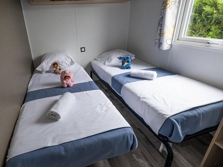 Camping Country Parktouquin - Mobilheim 6 personen - Lodge - 3 Schlafzimmer in Touquin, Seine-et-Marne