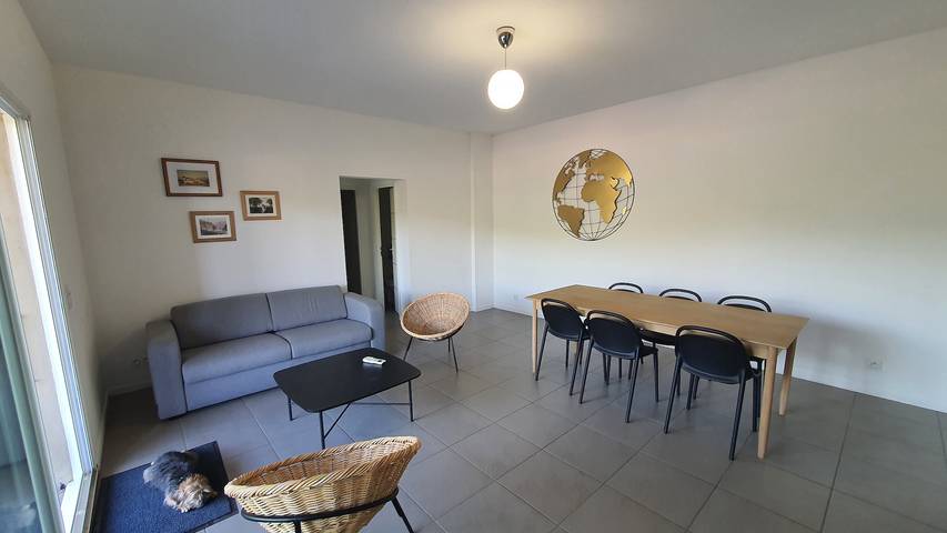 Gîte pour 6 personnes, avec terrasse à Oletta - 4