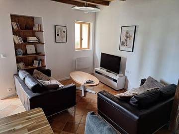Gîte pour 4 personnes, avec terrasse à Saint-Romain