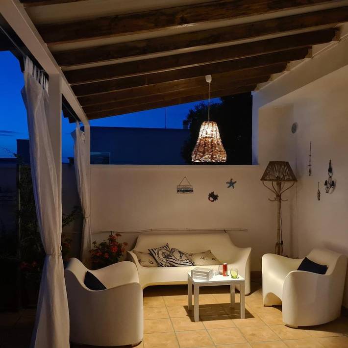 Ferienhaus für 6 Personen, mit Balkon und Terrasse sowie Garten und Ausblick in Torre Dell'orso - 3