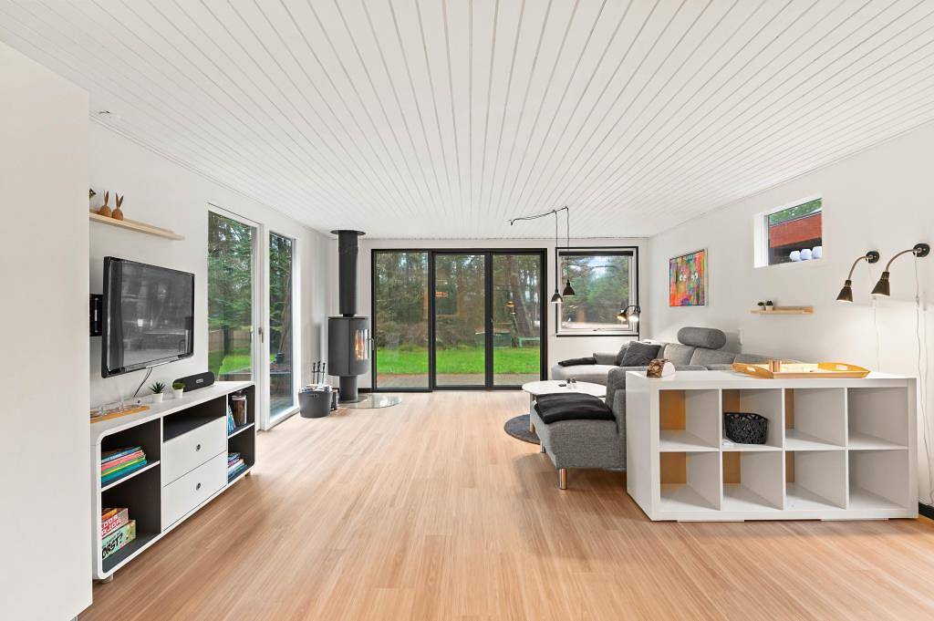 Klassisches Ferienhaus mit Holzofen in Lodberg Hede in Lodbjerg Hede, Ringkøbing