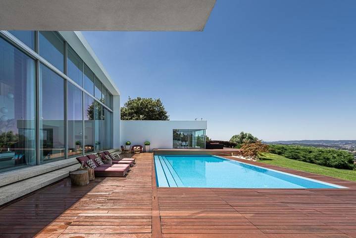 Casa rural para 10 personas, con piscina además de jardín y vistas en Guimarães - 2