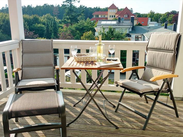 Ferienwohnung für 2 Personen, mit Balkon in Kühlungsborn