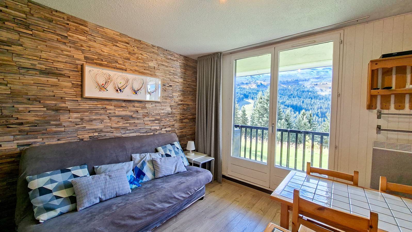 Ganzes Studio, Fully renovated studio with cabin · Center of the resort · Balcony - Fl-Sgt109 in Flaine, Arâches-la-Frasse