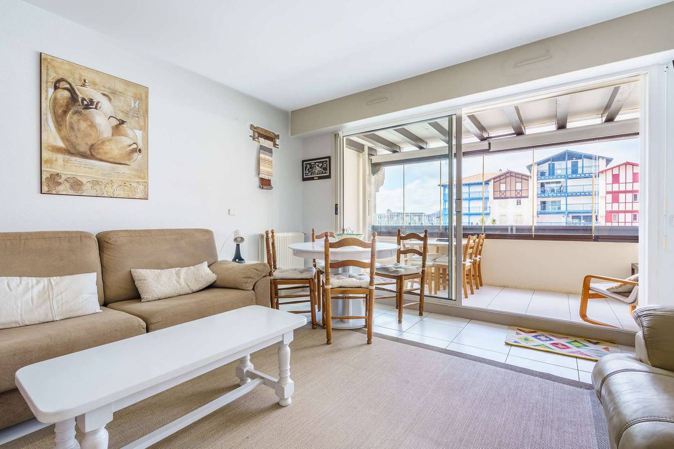 Apartamento entero, Apartamento de vacaciones para 4 personas con terraza in Hendaya, Region de Bayona