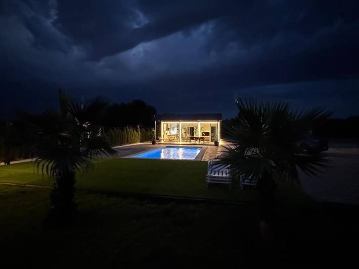 Casa de vacaciones para 7 personas, con Terraza y Piscina en Albacete