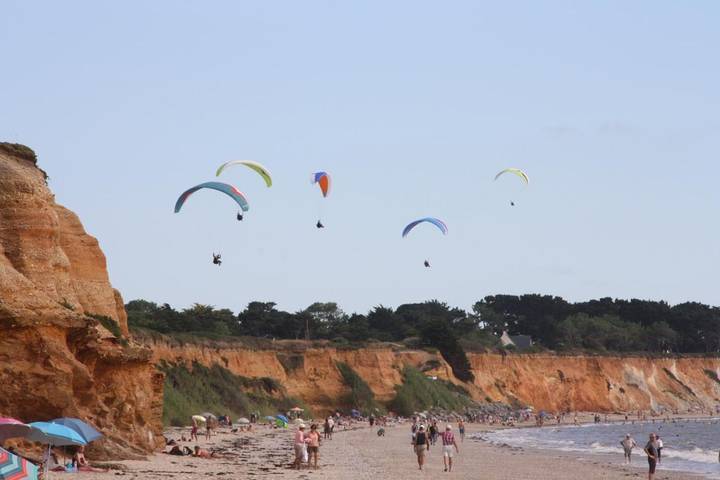 Tente pour 5 personnes, avec jardin et terrasse dans le Morbihan - 4