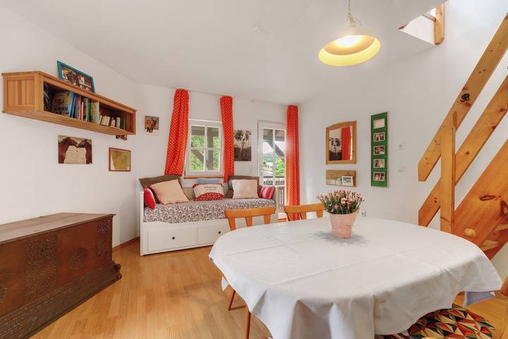 Ganze Wohnung, Wohnung Stallblick, 45qm, max. 4 Personen in Uhenfels, Bad Urach