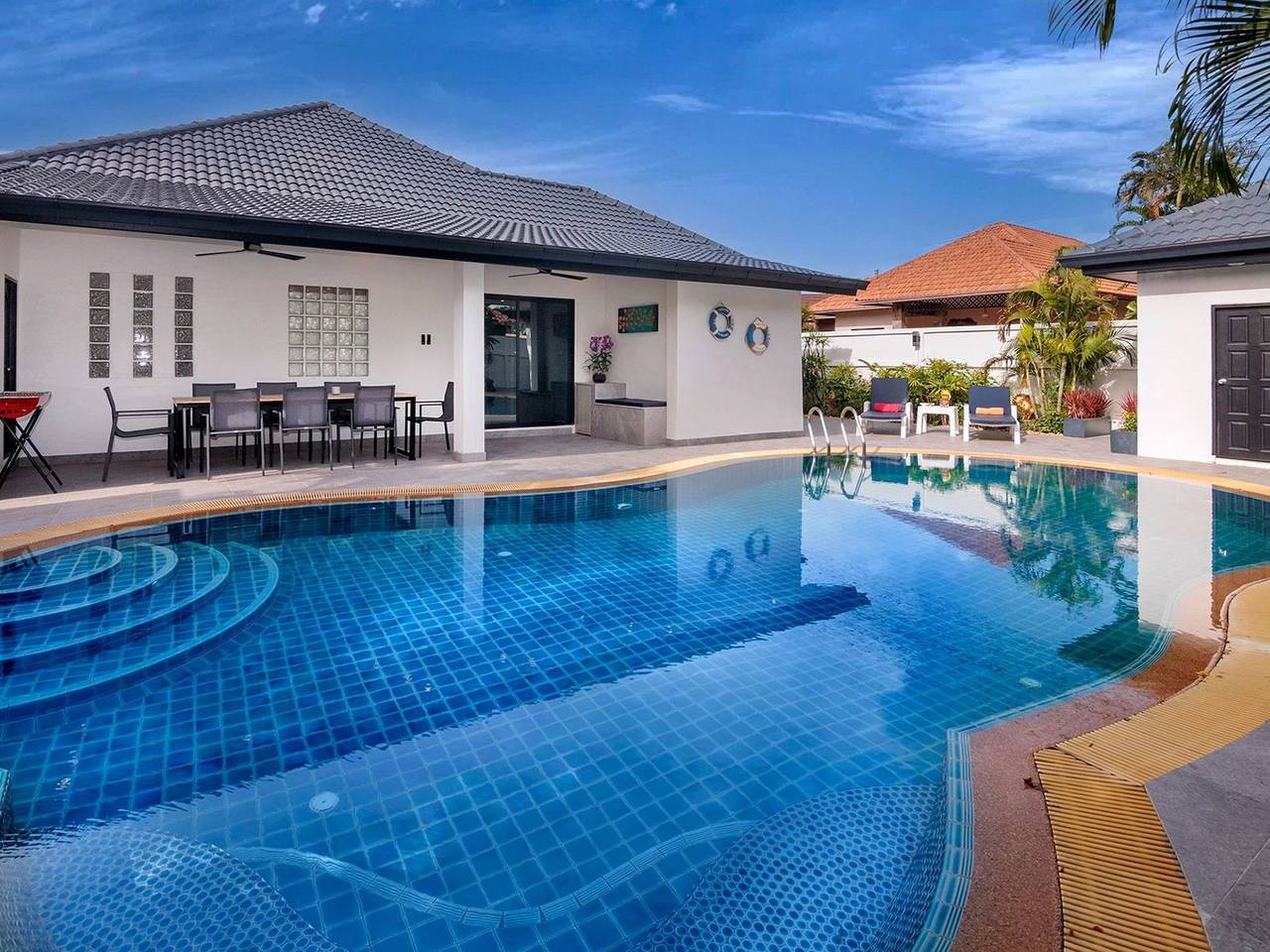Villa Sabai in der Nähe von Meer und Zentrum in Pattaya, Province de Chonburi