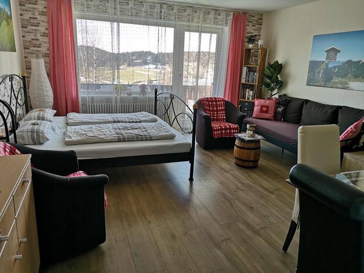 Ferienwohnung für 3 Personen, mit Balkon und Sauna in Missen-Wilhams