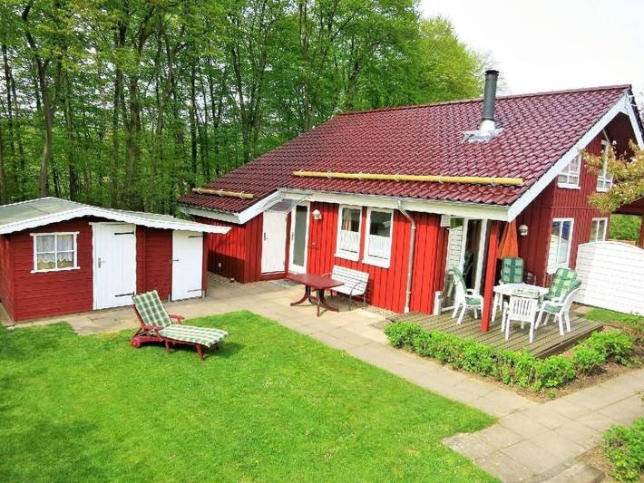 Ferienhaus für 5 Personen, mit Garten