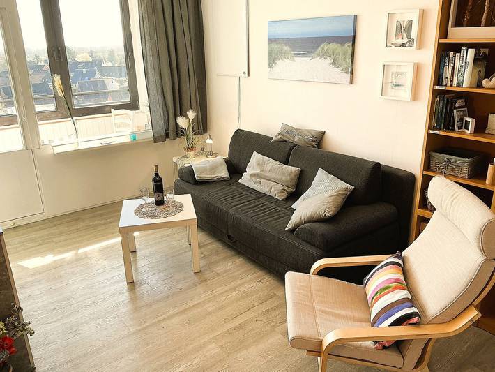 Ferienwohnung für 4 Personen, mit Balkon und Balkon/Terrasse sowie Garten und Ausblick in Wendtorf