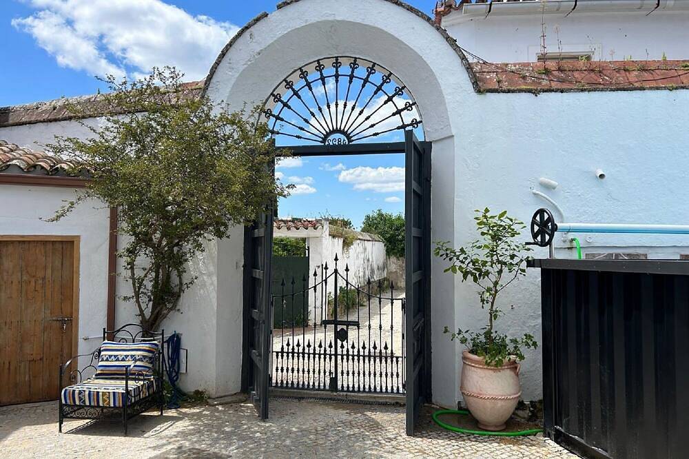 Stunning 6 Bedroom Neo-Classical Mansion with Heated Plunge Pool in courtyard in Higuera de la Sierra, Sierra de Aracena y Picos de Aroche