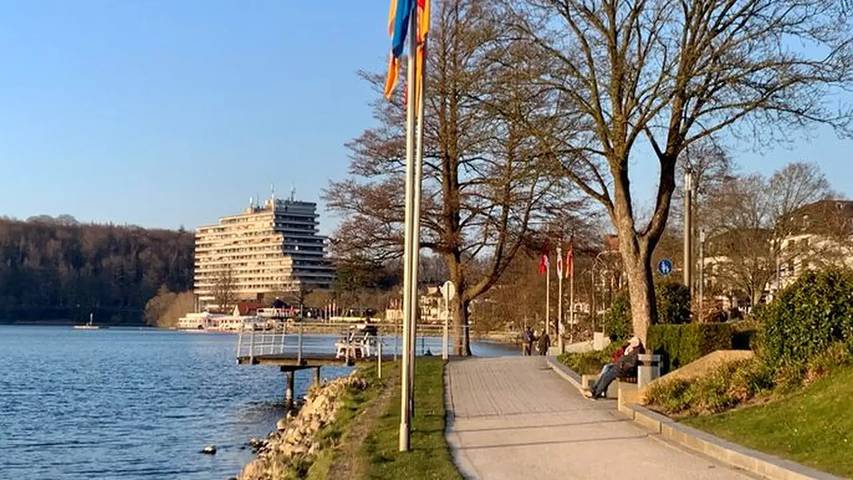 Ferienwohnung für 2 Personen, mit Balkon am Dieksee - 2