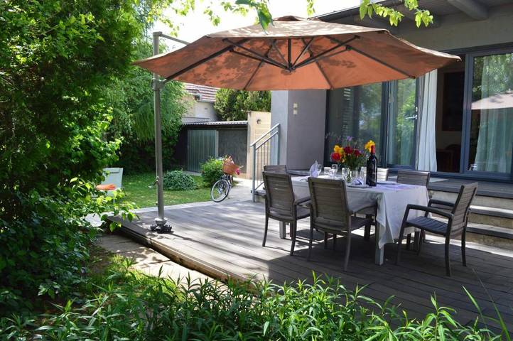 Ferienwohnung für 5 Personen, mit Garten und Ausblick, kinderfreundlich - 1