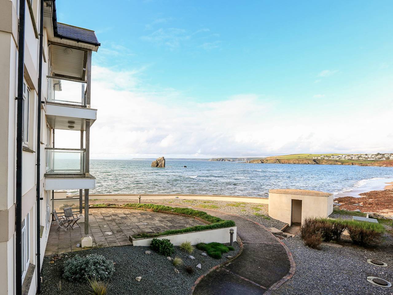 10 Thurlestone Rock in South Huish, Hope Cove