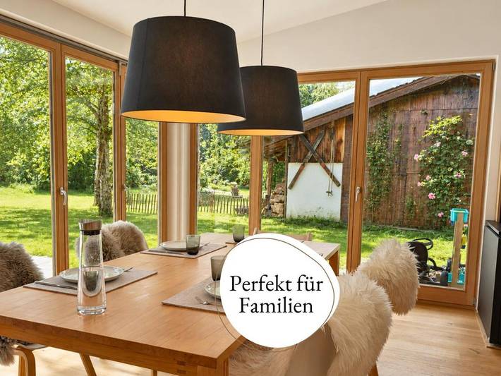 Ferienwohnung für 5 Personen, mit Terrasse und Garten sowie Sauna in Winklmoosalm
